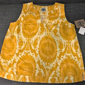 Ivy Jane Sleeveless Ikat Top